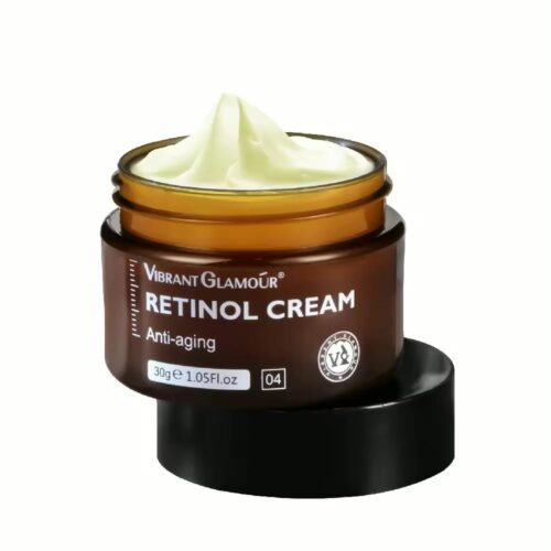 Retinol cream for anti-aging, wrinkle removal and skin tightening